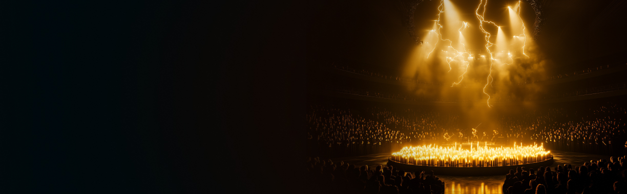 Оркестр CAGMO - Симфония Металлика при свечах